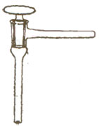 S62 Stopcocks High Vacuum Right Angle Lower Limb Vertical 